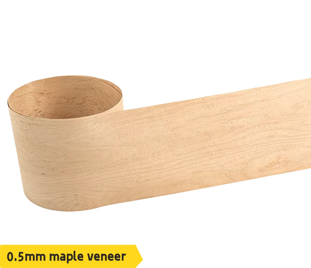 Thickness:0.5mm Natural Bird's eye Wood Veneer Sheets Speaker Cabinet Finish guitar body veneer