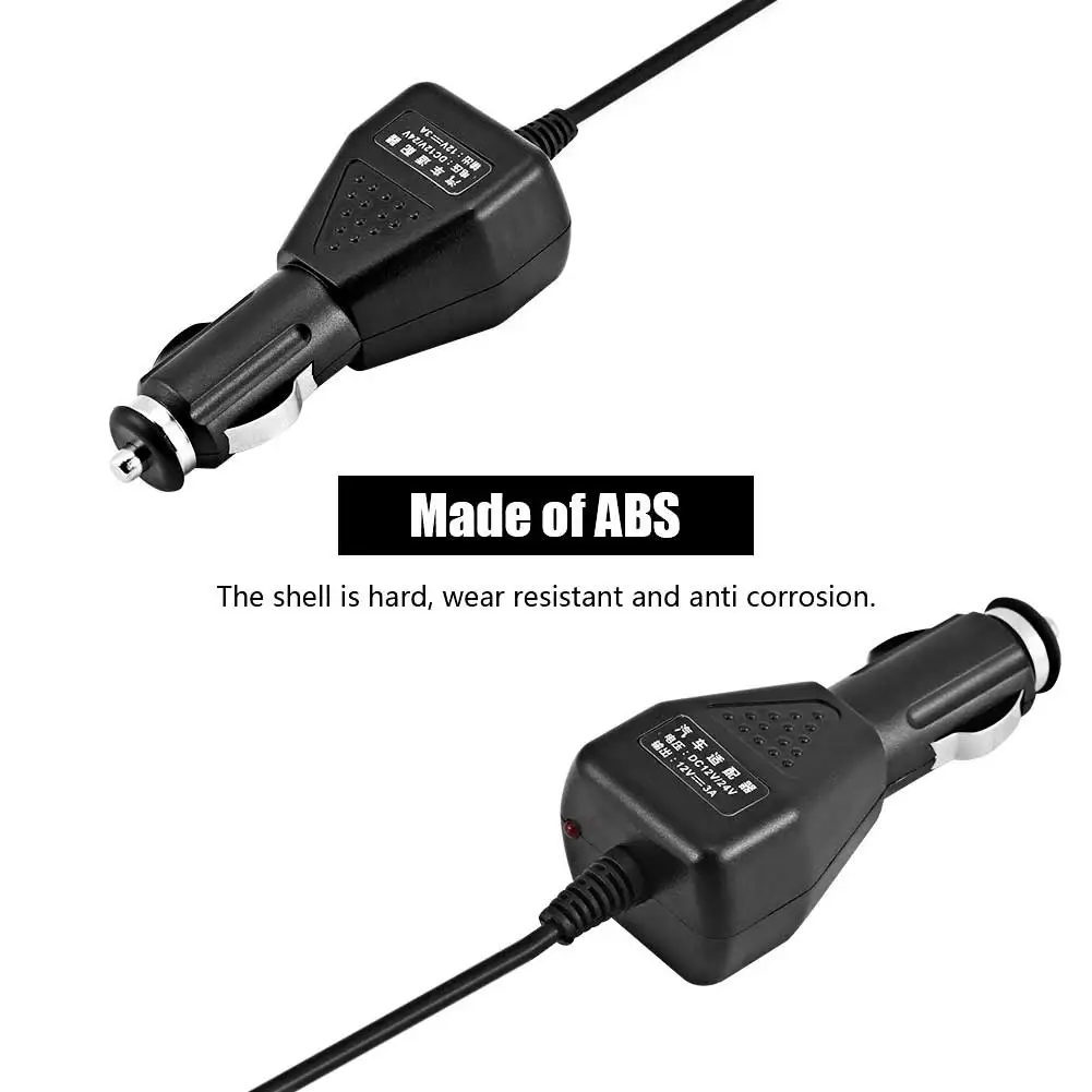 Walkie Talkies Car Charger CABLE สําหรับวิทยุสองทาง Universal สายชาร์จรถยนต์ Walkie Talkies อุปกรณ์เสริม