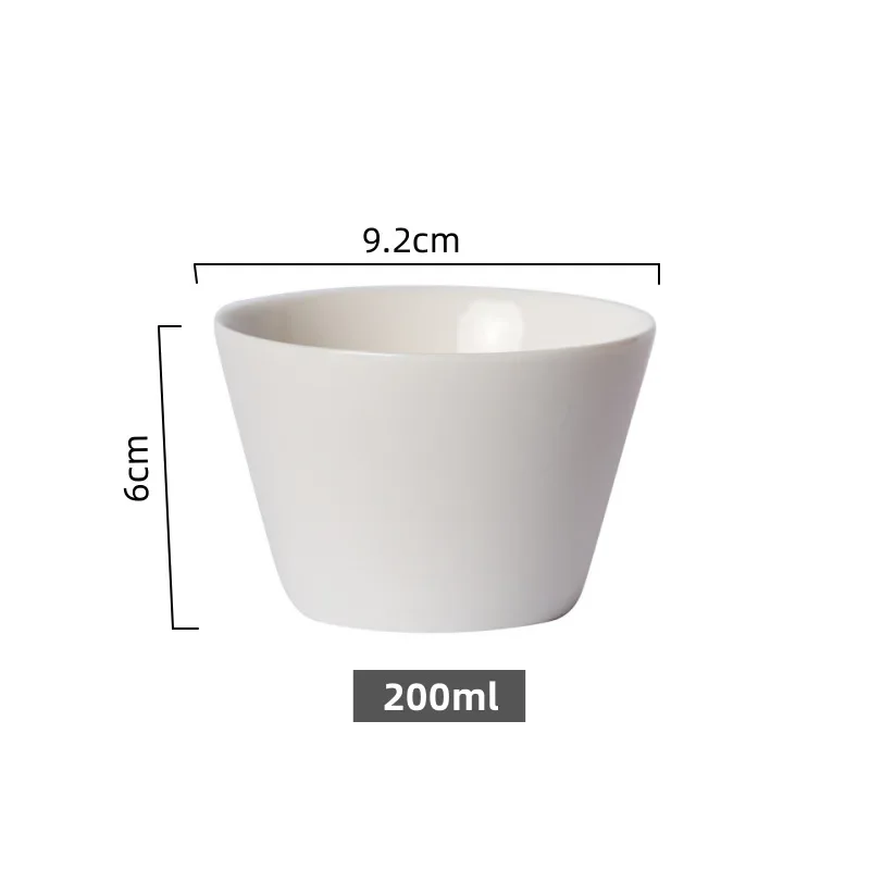 Ceramic Coffee Cup Circular Black White Solid Color High Quality Breakfast milk cup Microwavable Ceramic Milk Frothing Pitcher