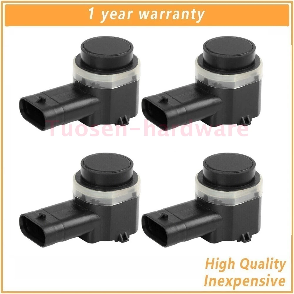 

4PCS 66209270491 PDC Bumper Parking Sensor Black For BMW X3 F07 F25 X5 E70 X6