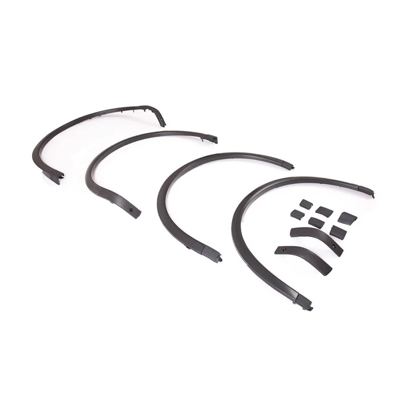

High Quality PP Material Wheel Eyebrow Wheel Arch Fender Flare Matte Auto Exterior Accessories