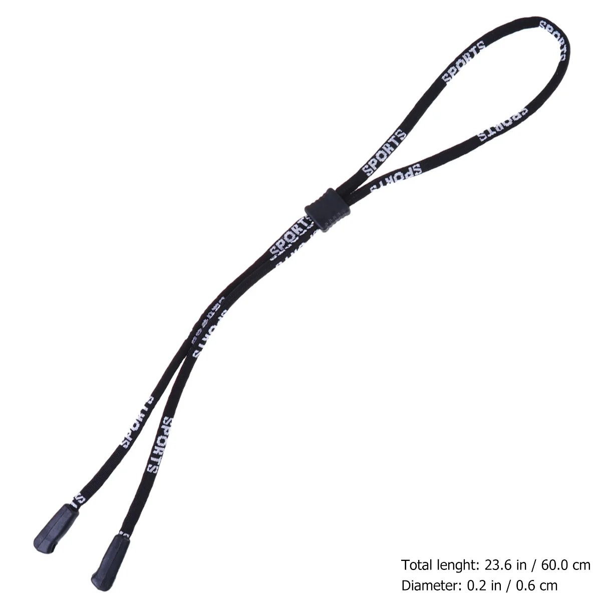 

4Pcs Rope for Glasses Adjustable Outdoor Sports Lightweight Non-Slip Eye Glasses Strap Portable Red Blue Black Brown