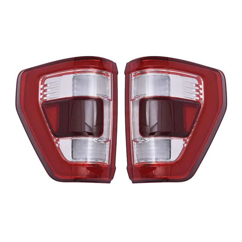 LED Rear Tail Light Semi Assembly With Blind Spot Monitoring For Ford F-150 US Version 2021-2023 Original High Configuration