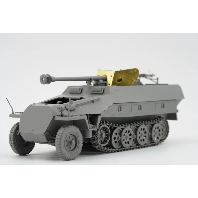 Border BT-043 Escala 1/35 Sd.Kfz 251/22 Ausf.D con kit de modelo de ensamblaje pak40 `Pakwagen` de 7,5 cm
