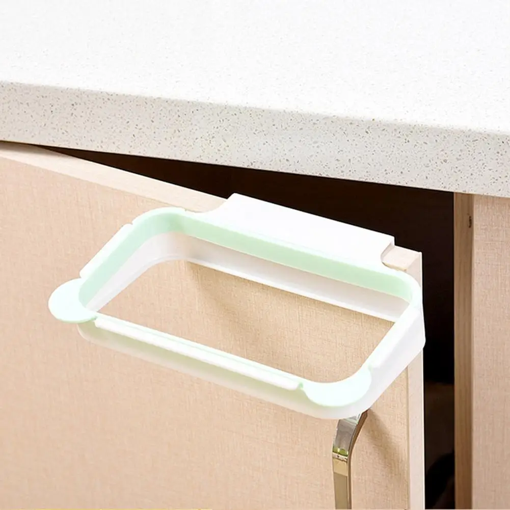 Labor-saving Reusable Good Load Capacity Kitchen Gadgets Rubbish Bag Rack Garbage Bag Hanger for Kitchen