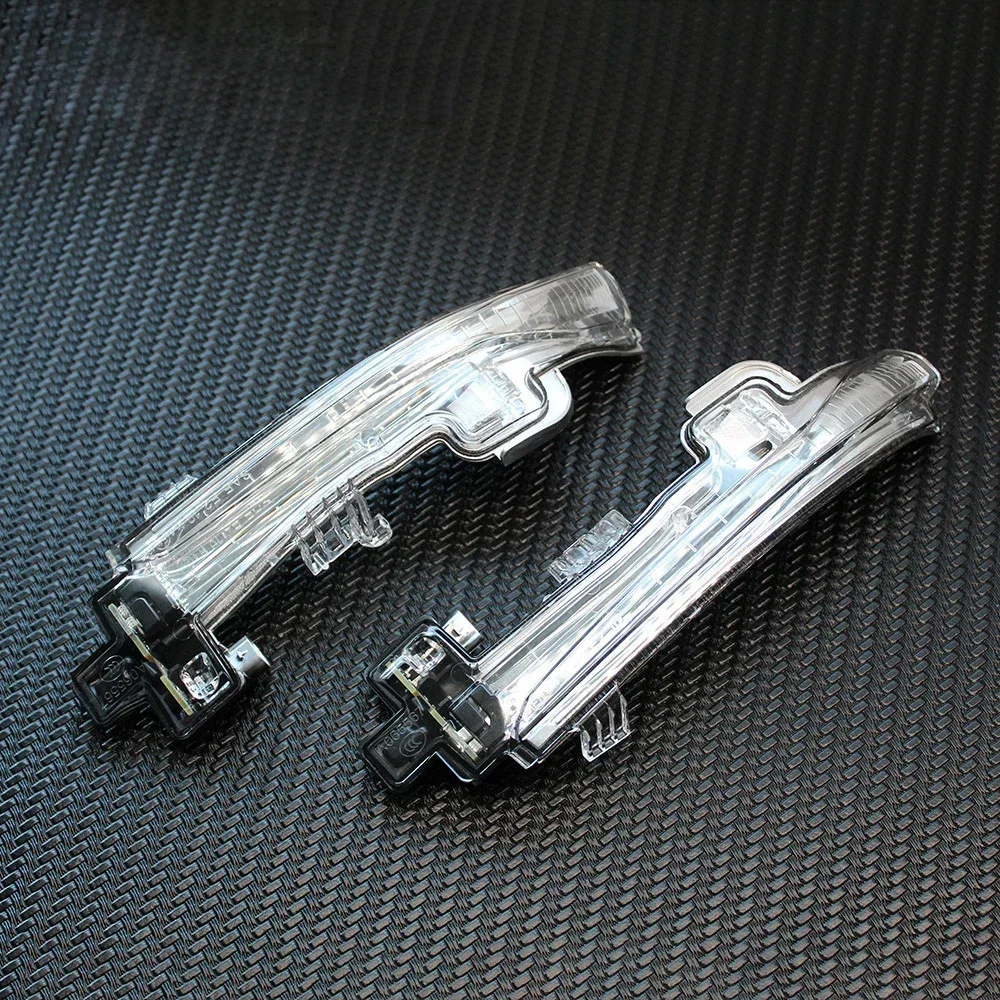 Car Side Rearview Mirror LED Turn Signal Lights Reversing Indicator Lamp for Volvo S60 V40 V60 S80 S80L Turn Signal Blinker