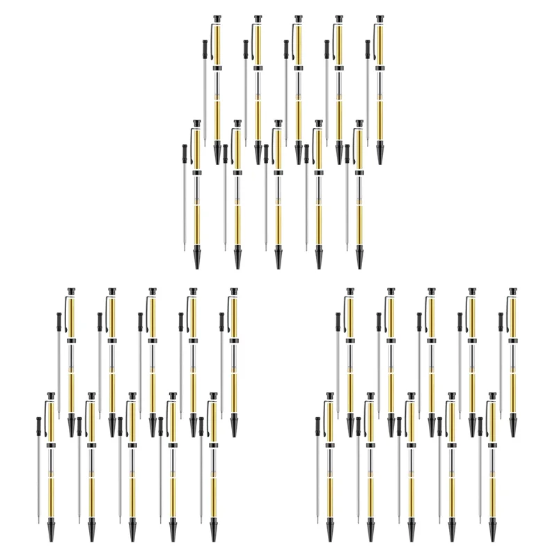 

SR-30 Pcs Pen Kits For Wood Turning 7Mm Slimline Pen Twist Kit With Refill Lathe Turning Supplies Black