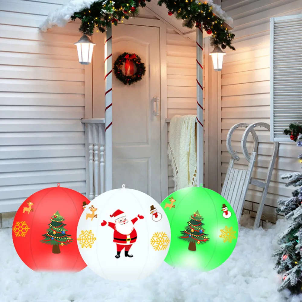Solar Led Glow Globe Light Outdoor IP68 Waterproof Ball Floating Pool Light Inflatable Color Lamp for Garden Yard Christmas