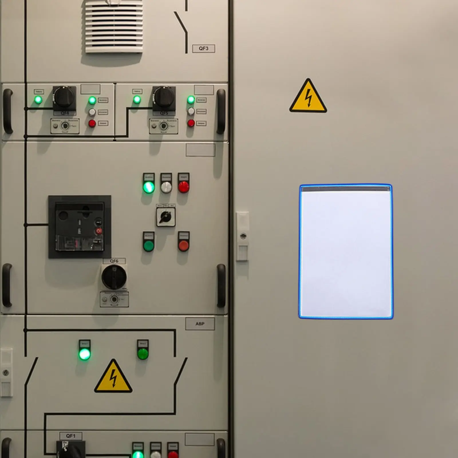 

Magnetic Document Holder Clear Plastic Dry Erase Pouch Paper Sleeve Office Home Classroom Storage Organizer Whiteboard Fridge