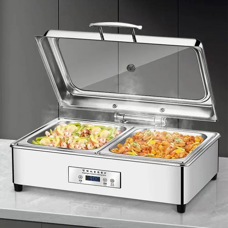 Buffet Stove, Dry Heating Electric Heating Buffet Holding Stove Visual Buffet Stove