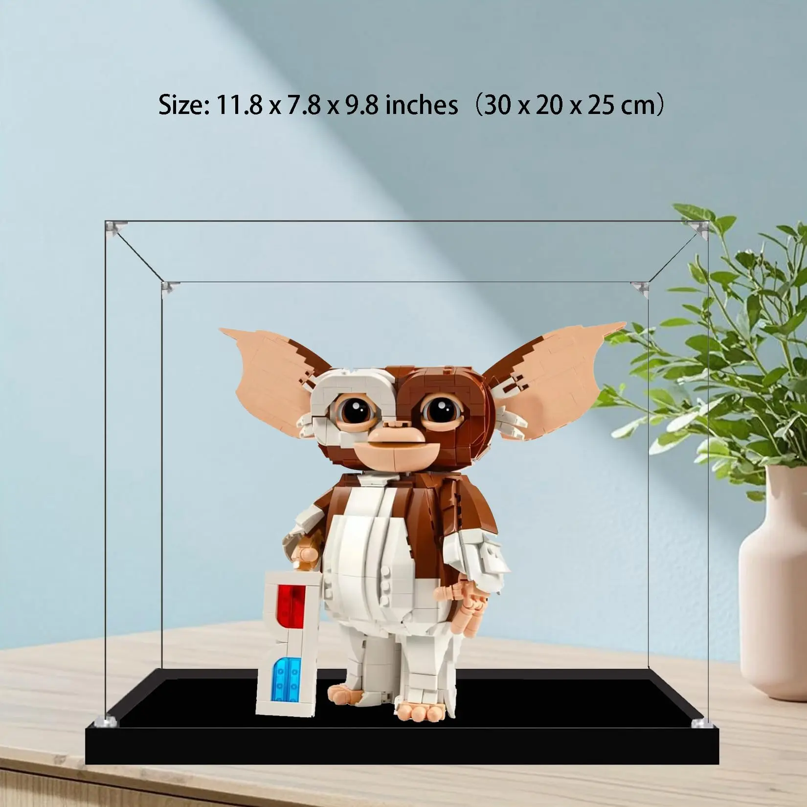 

Acrylic Display Box for Lego 21361 Gremlins.Gizmo Model, Transparent Dustproof Display Case for Lego 21361(Model Not Included)