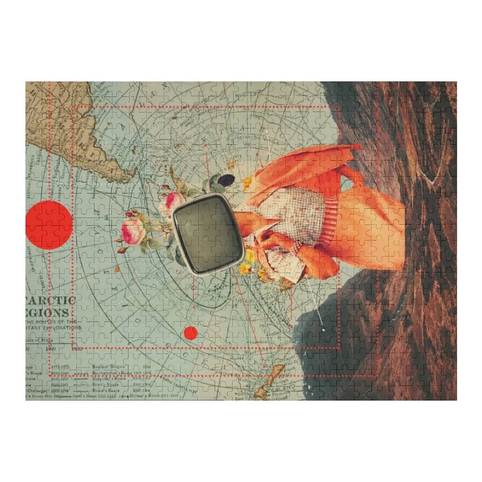 

Antarctic Broadcast Jigsaw Puzzle Custom Name Child Toy Jigsaw For Kids Custom Wooden Gift Custom Gifts Puzzle
