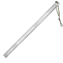 one pcs 30cr13 stainless steel ruler Car defense Forging stick ruler Thickened measuring Thickness 5mm