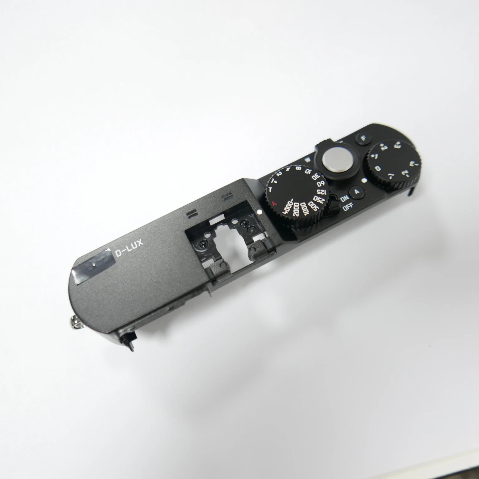 Bagian reparasi kamera asli baru untuk Leica D-LUX Typ 109 Typ109 Unit sampul atas tombol penutup casing atas (hitam)