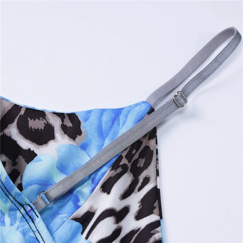 【SEE】Womens Summer Floral Spaghetti Straps Maxi Dress 2025 Sleeveless Square Neck Bodycon Beach Boho Long Dresses