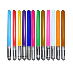 12colorful inflatable sword sets. Party role-playing props. Inflatable swords. Novel toys. Inflatable sticks
