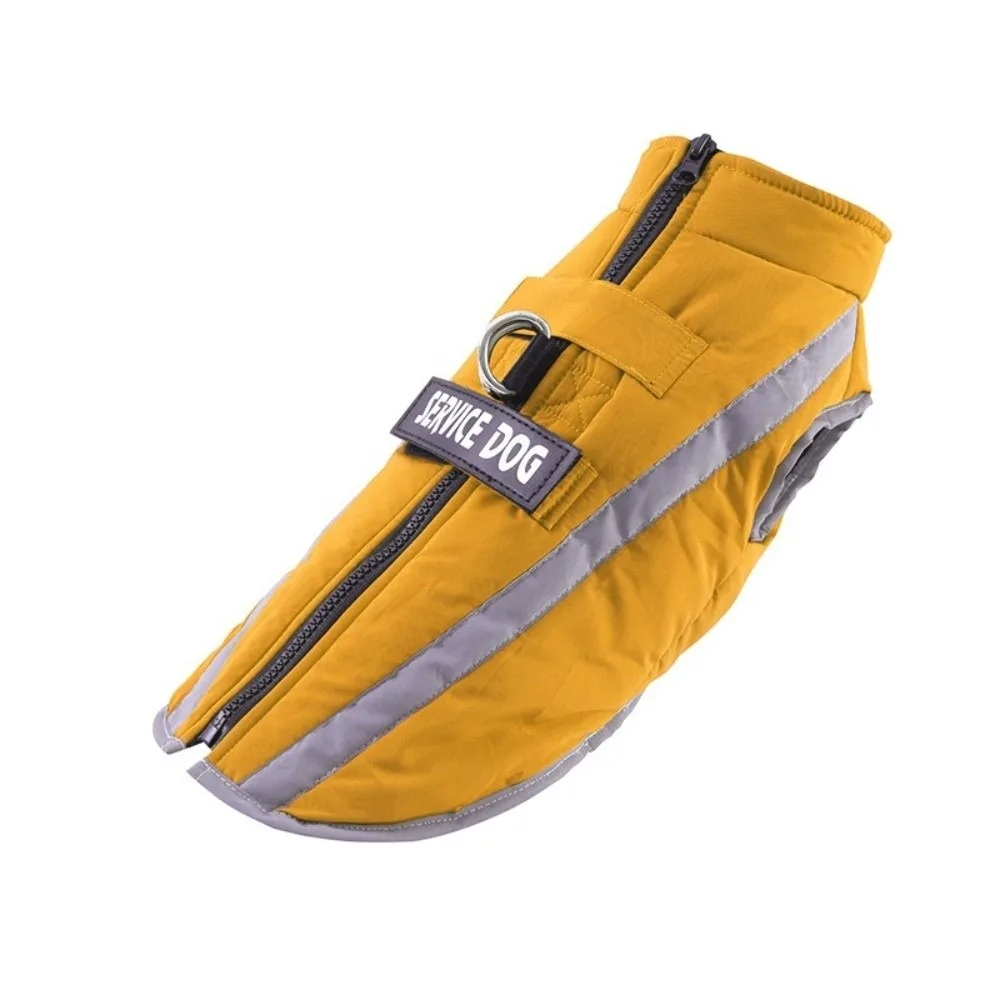 

Fashion Waterproof Winter Dog Coat Reflective Comfort Dog Vest Jacket Windproof Fleece Lining Dog Warm Clothing Outdoor