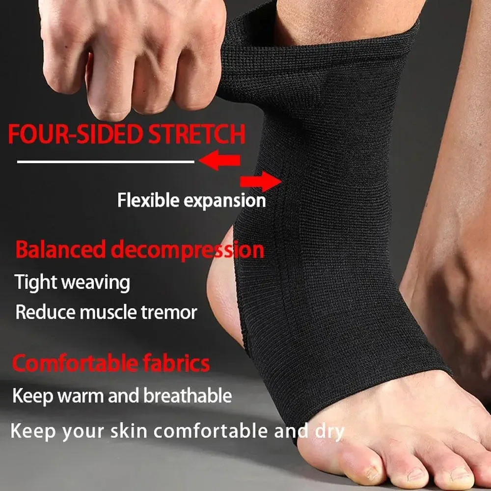 1 PCS Ankle Brace Compression Sleeves, Ankle Wrap Support, Compression Socks for Sprain, Swelling, Plantar Fasciitis, Tobillera