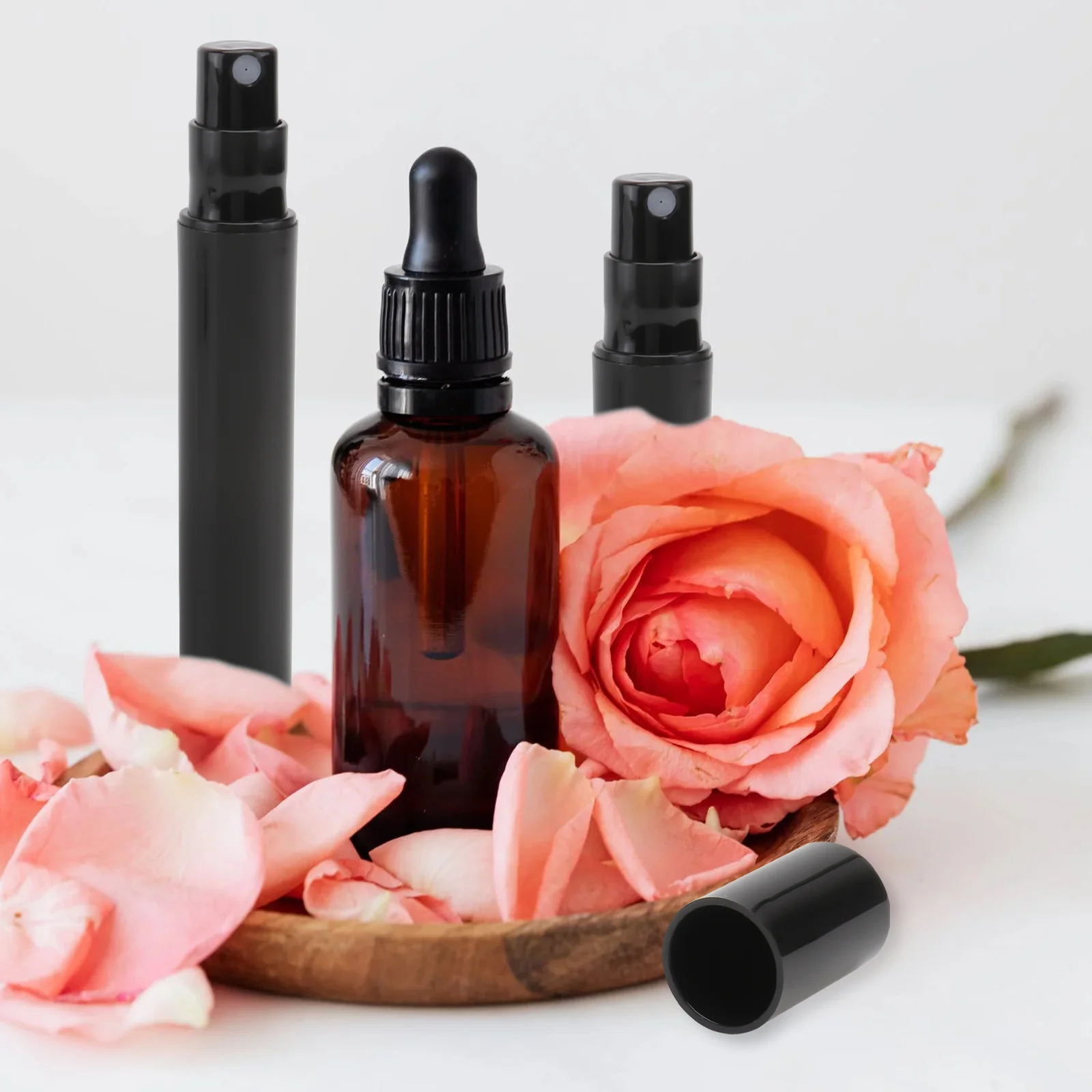 30 Pcs 간단한 스크러버 스프레이 병 엑스 폴리 에이 팅 파인 안개 병 작은 플라스틱 여행 양면