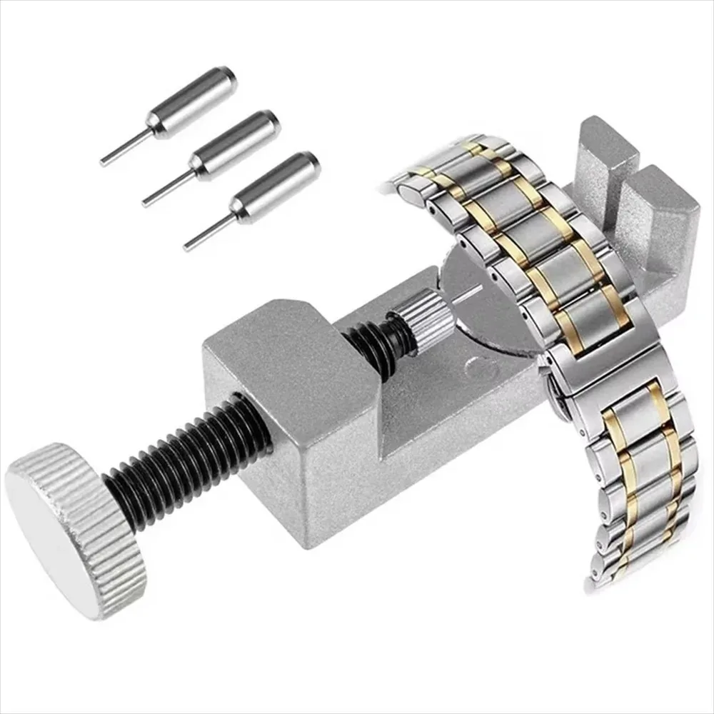 Outil de réglage pour montre, kit de démontage réglable, outil de réparation de maillons de bracelet en métal - Outil de démontage de bracelet de montre