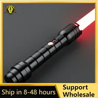 Lightsaber Neopixel Jedi Laser Sword Metal Hilt Heavy Dueling Sensitive Smooth Infinite Changing Hitting Sound LTG Light Saber