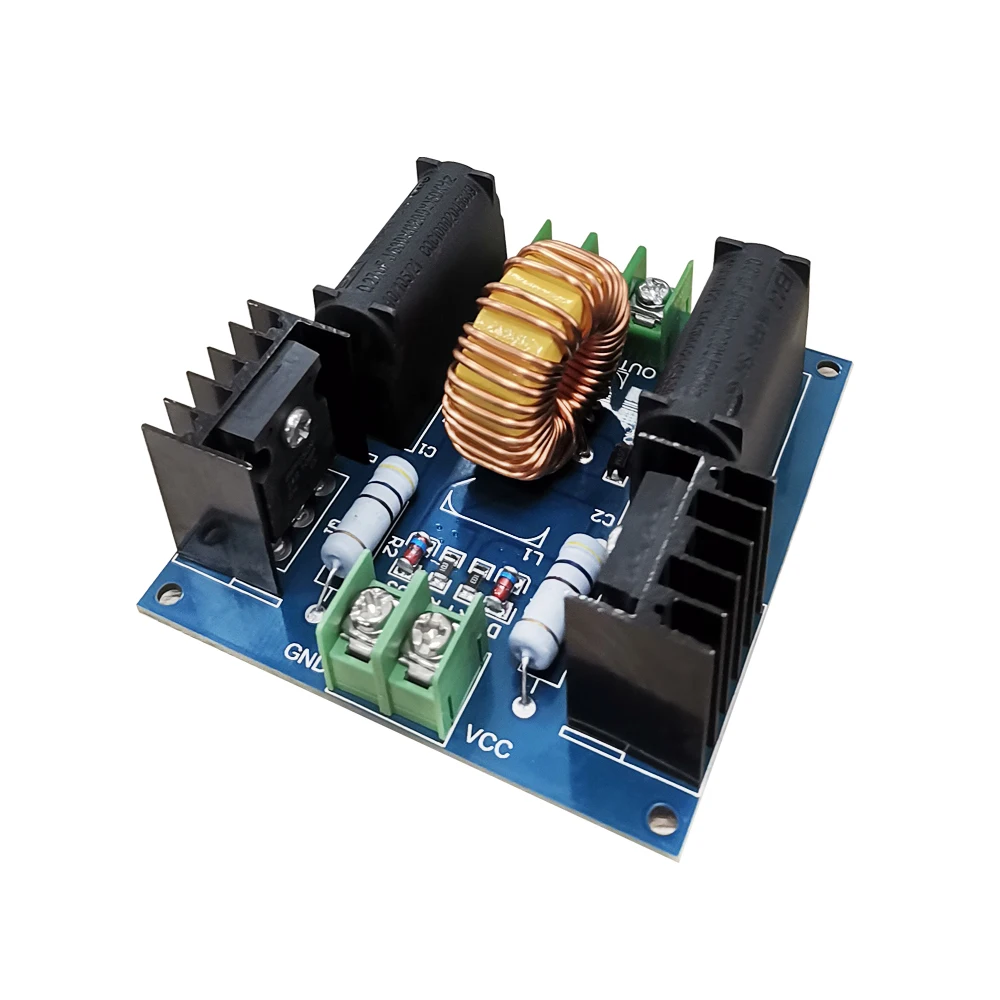 

DC12-30V 180-360W ZVS Drive Board Tesla Coil Boost Power Supply High Voltage Generator Drive Module Induction Heating Module