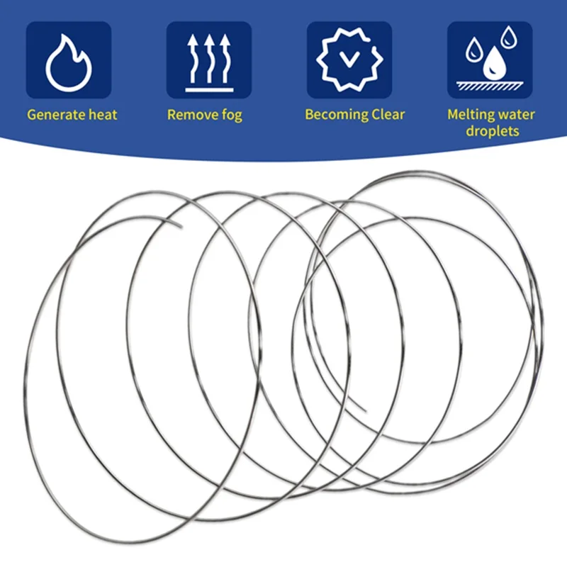 APPLIA-Nichrome 80 1.2Mm 16 Calibre AWG Aquecedor Fio Elementos de aquecimento 8 pés de comprimento