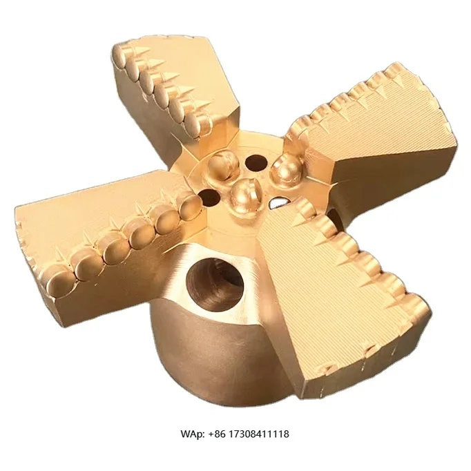 

200mm PDC Drag Drill Bits With 4 Wings Bit for Mining and Water Well Drilling PDC Drill Bits