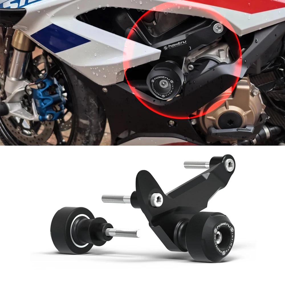 

Motorcycle Crash Pad Protector Frame Slider Falling Protection For BMW M1000RR S1000RR 2023-2025