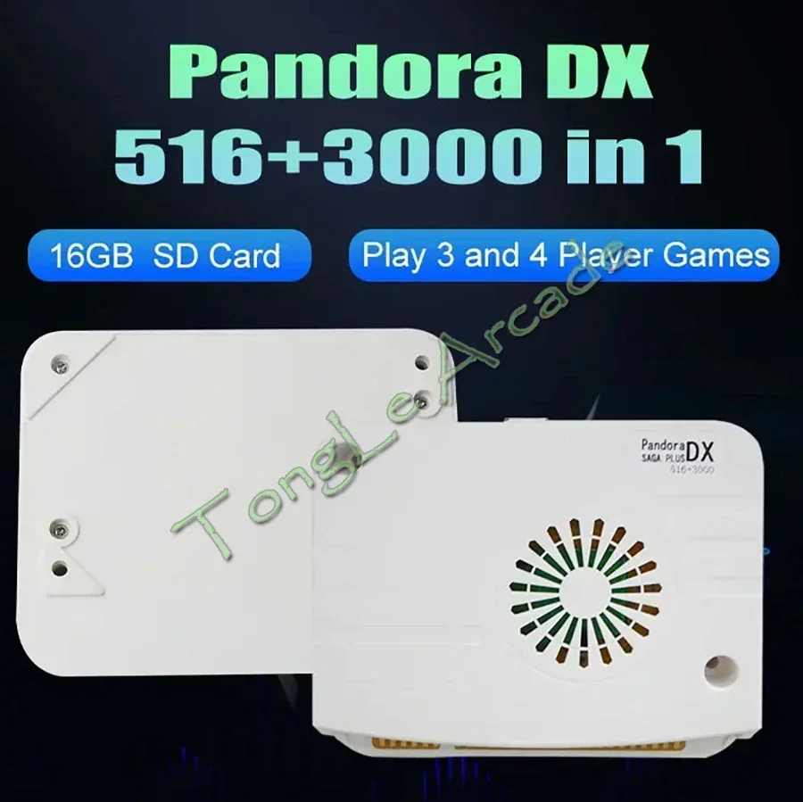 New Pandora Saga DX Plus 3000 Horizontal CRT, and 516 Vertical Games, 3 Sides Cocktail, Arcade PCB, Jamma Box, USB Trackball