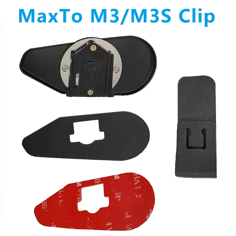 Maxto M3 M3S Bracket Mount Base Holder Headset Clamp Clip for MAXTO M3 M3S Motorcycle Helmet Headset
