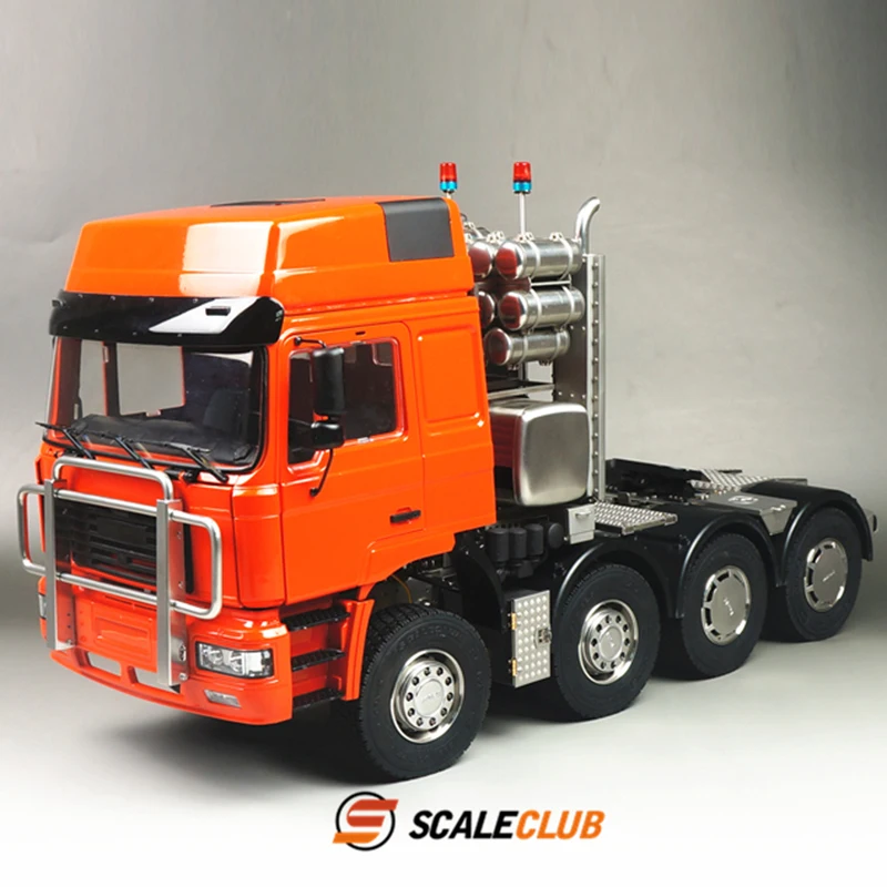 Scaleclub 1/14 F2000 8X6 Full Metal Heavy Duty Trailer Short Axle TruckFH16 Model