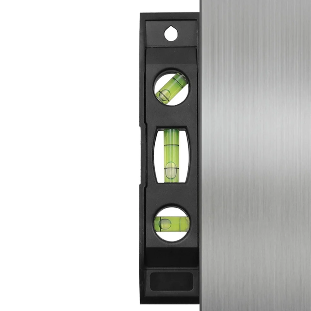 3pcs 6-Inch Magnetic Spirit Abs Shell Transparent Acrylic Bubble Tube Precision Measuring Tool For Horizontal