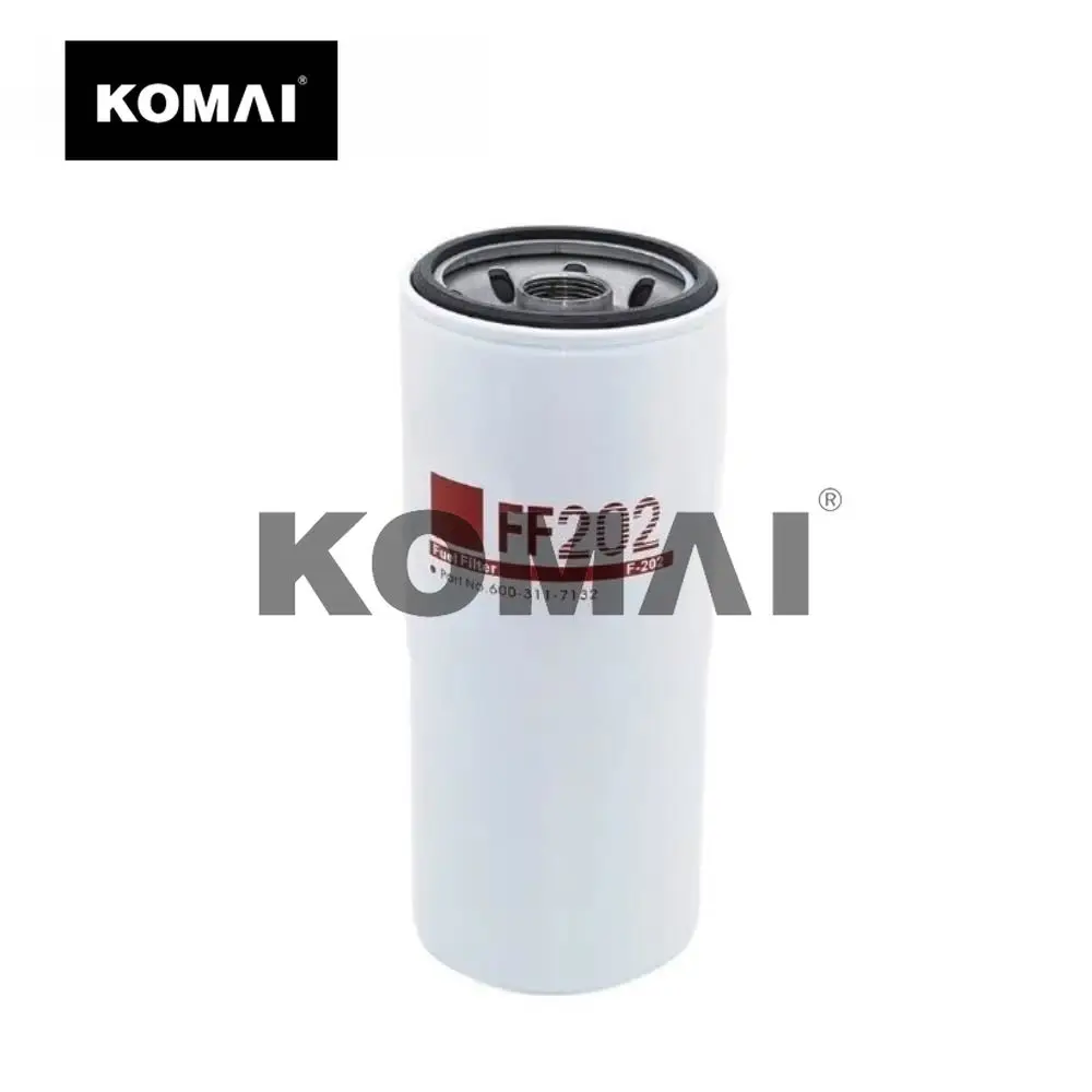 

Fuel Filter, For Komatsu PC650, FF202 299202 3313306 6003117152, Excavator Replacement Part