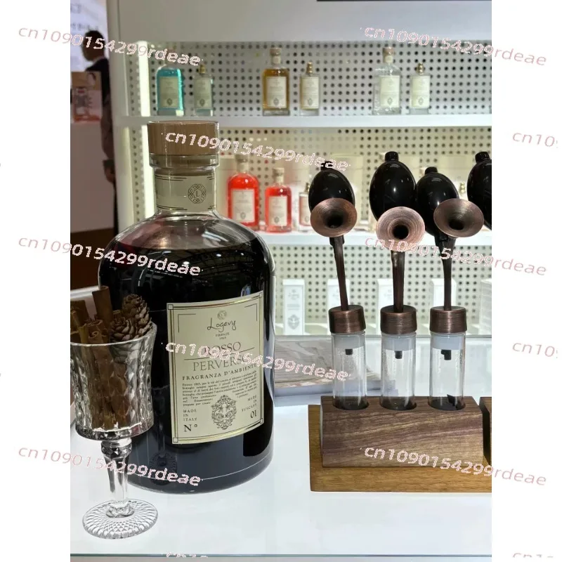 

SPA Essential Oil Scent Instrument - Custom Brass & Glass Creative Perfume Bottle