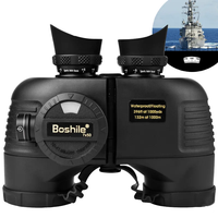 Boshile Binoculars 7*50 Compass Ranging Telescope 7X HD Camouflage Waterproof Outdoor Sailing Adventure Telescope