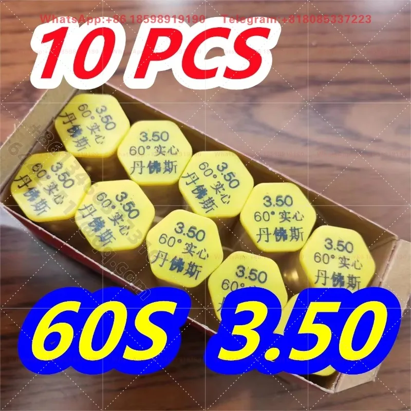 NEW (10PCS)  60S Oil Boiler Burner Nozzle Pressure Atomization Diesel Nozzle