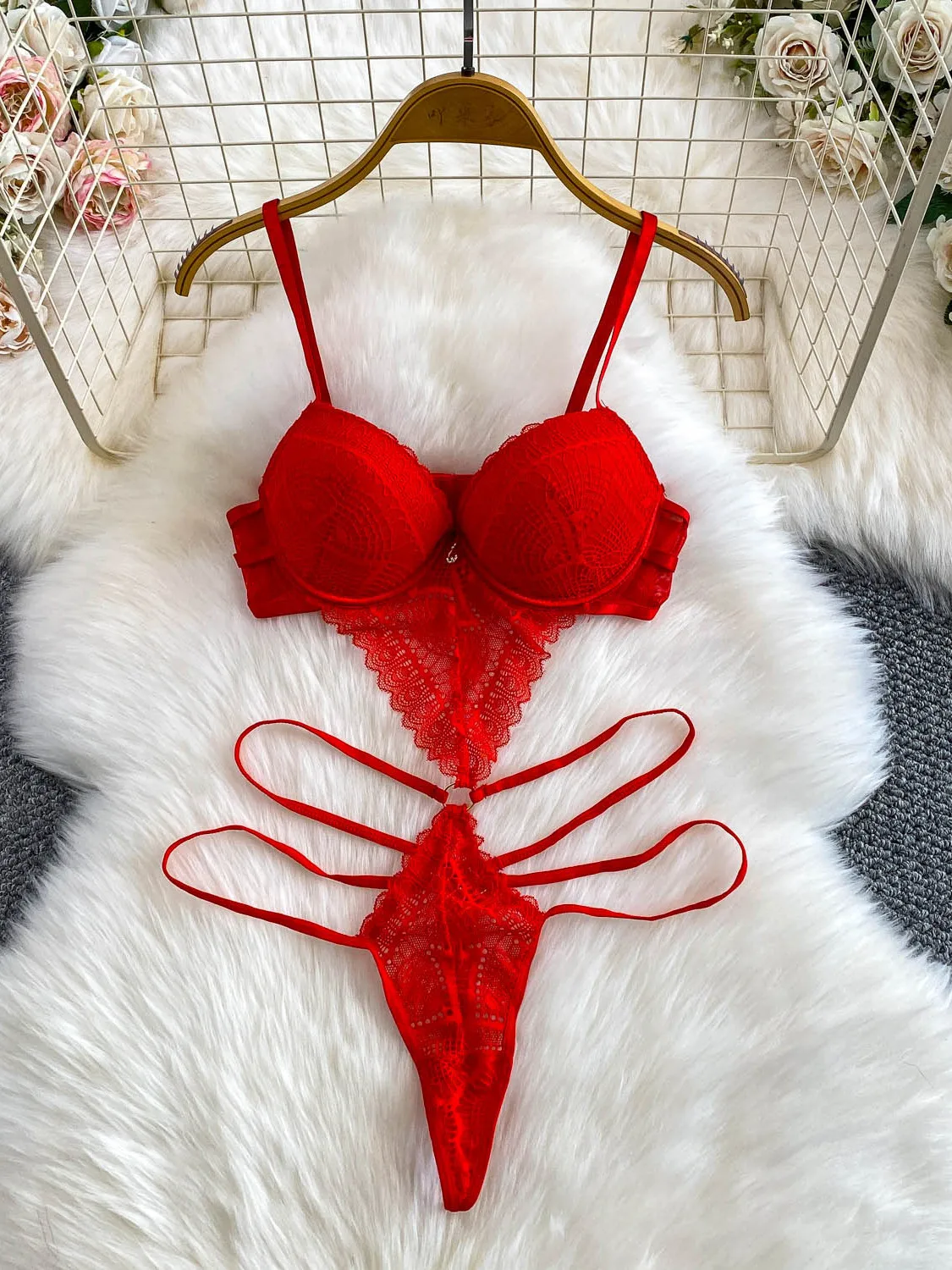 

Сексуальные кружевные облегающие брюки с v-образным вырезом на бретельках Dr, женские брюки Pure Desirable Spicy, соблазнительные брюки с высокой талией