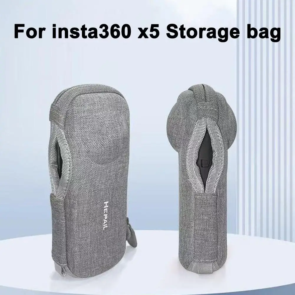 For Insta360 X5/X4 Carry Case Waterproof Protective Pouch For Action Camera Accessories Lightweight Travel Storage Bag