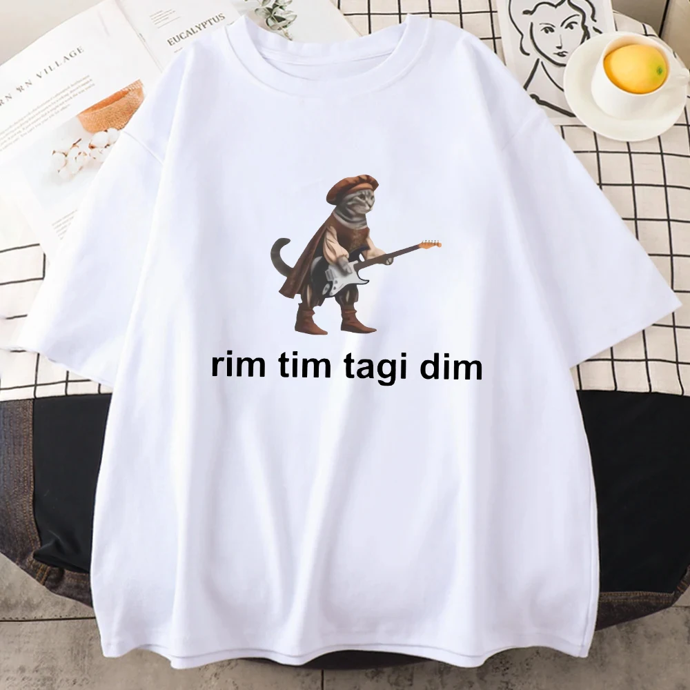 Lustige Baby Lasagne Rim Tim Tagi Dim Nette T-shirt Neue Männer Frauen Casual Lose kleidung kurzarm Tops Reine Baumwolle unisex T