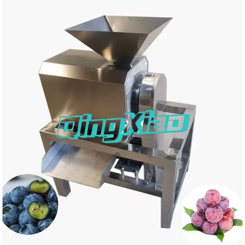 Industrial Commercial Fruit Juice Extractor Pulping Machine Mango Orange Multi Purpose High Efficiency Stainless  Steel Food Use