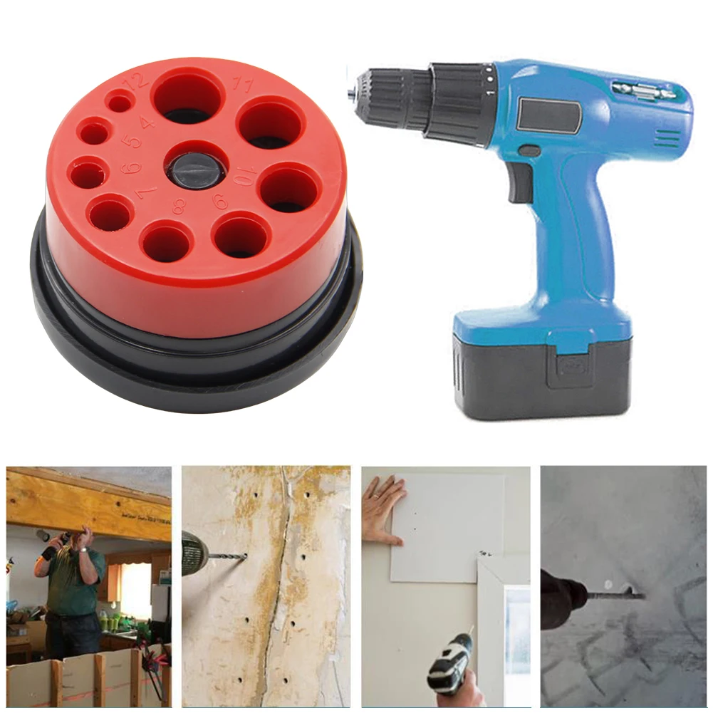 1 قطعة غطاء غبار الحفر الكهربائية الرماد السلطانية تأثير 9 حفرة المطرقة مجمع الغبار الحفر الغبار جهاز أداة السلطة الملحقات #3
