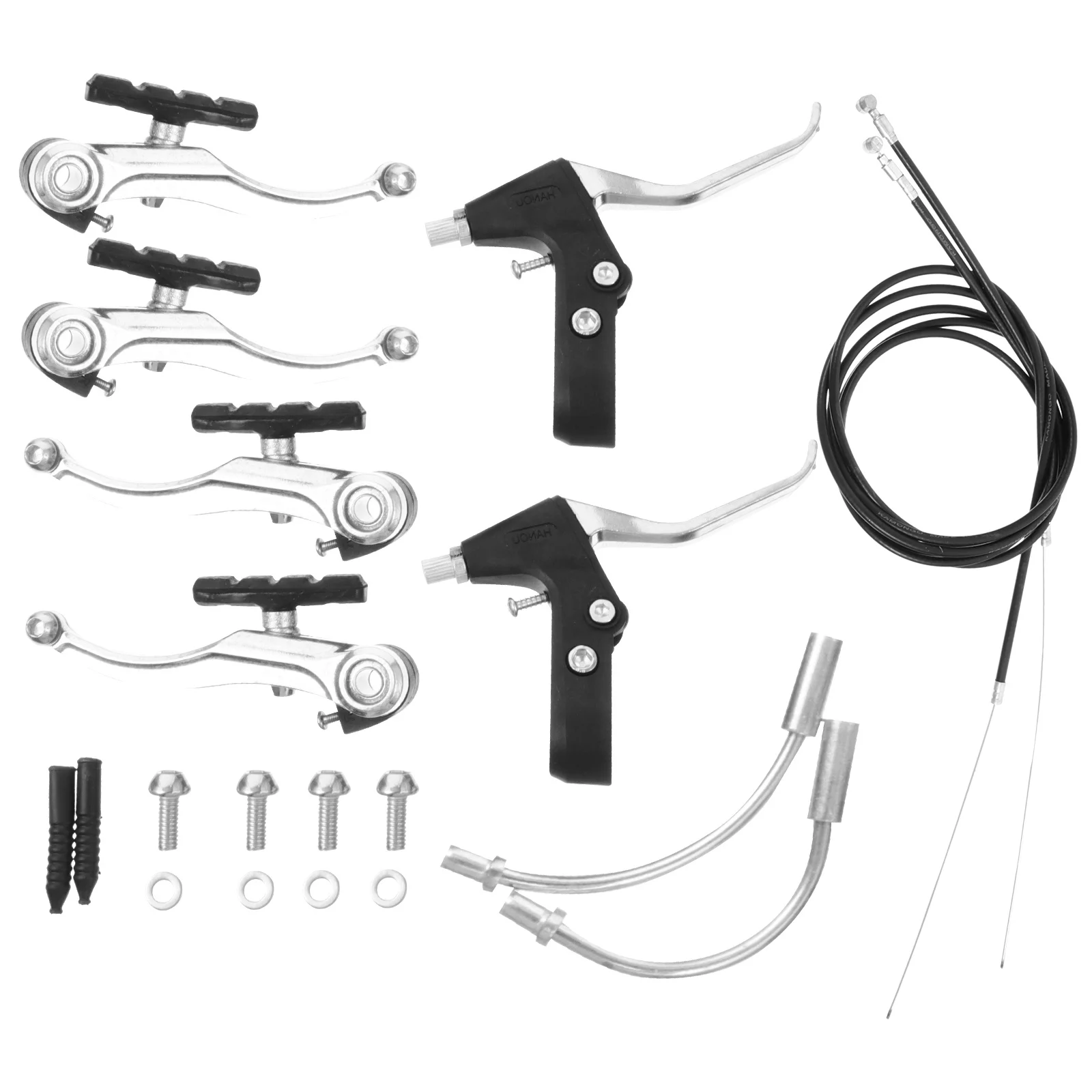 

1 set Set High Strength Alloy Bike Brakes For Mountain Bicycle Lightweight Durable Kit Road Bike