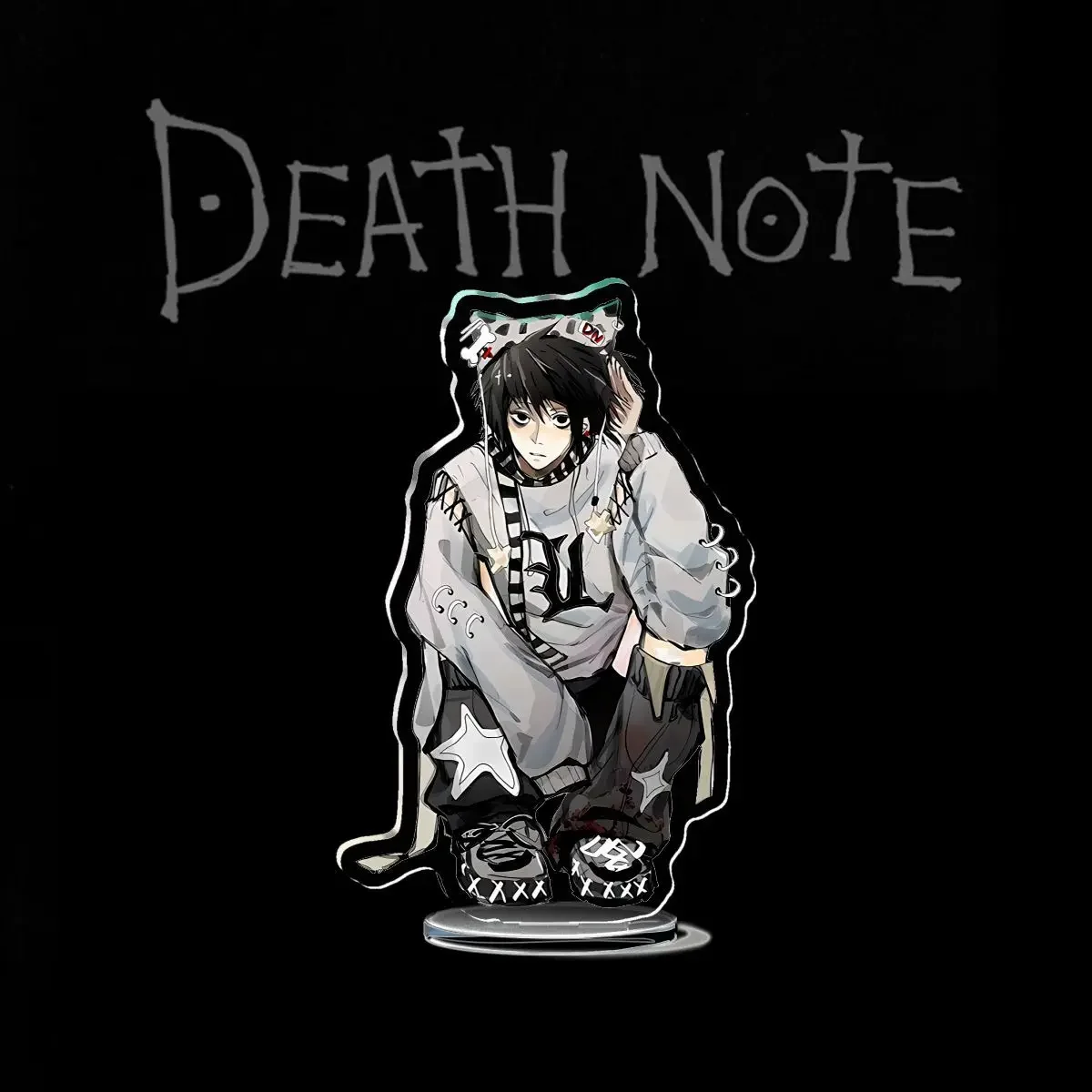 DEATH NOTE Stojak akrylowy Yagami Light L·Lawliet Amane Misa Y2K Gyaru Seria Figurka Wyświetlacz Anime Goods Collection Dekoracja biurka