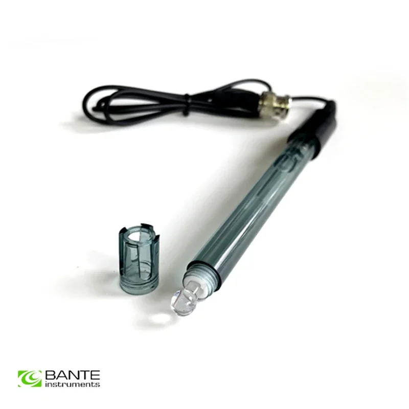 E201 véritable marque BANTE économie combinaison PH électrode capteur sonde pour liquides généraux BNC ronde Membrane sensible