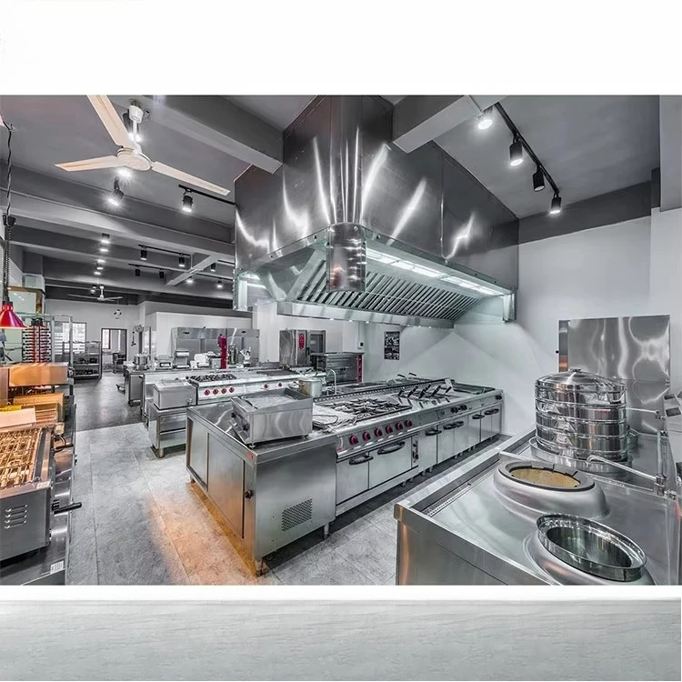 Commercial Restaurant Stainless Steel Kitchen Equipment 4 Pan Buffet Bain Marie (food Warmer) view 3