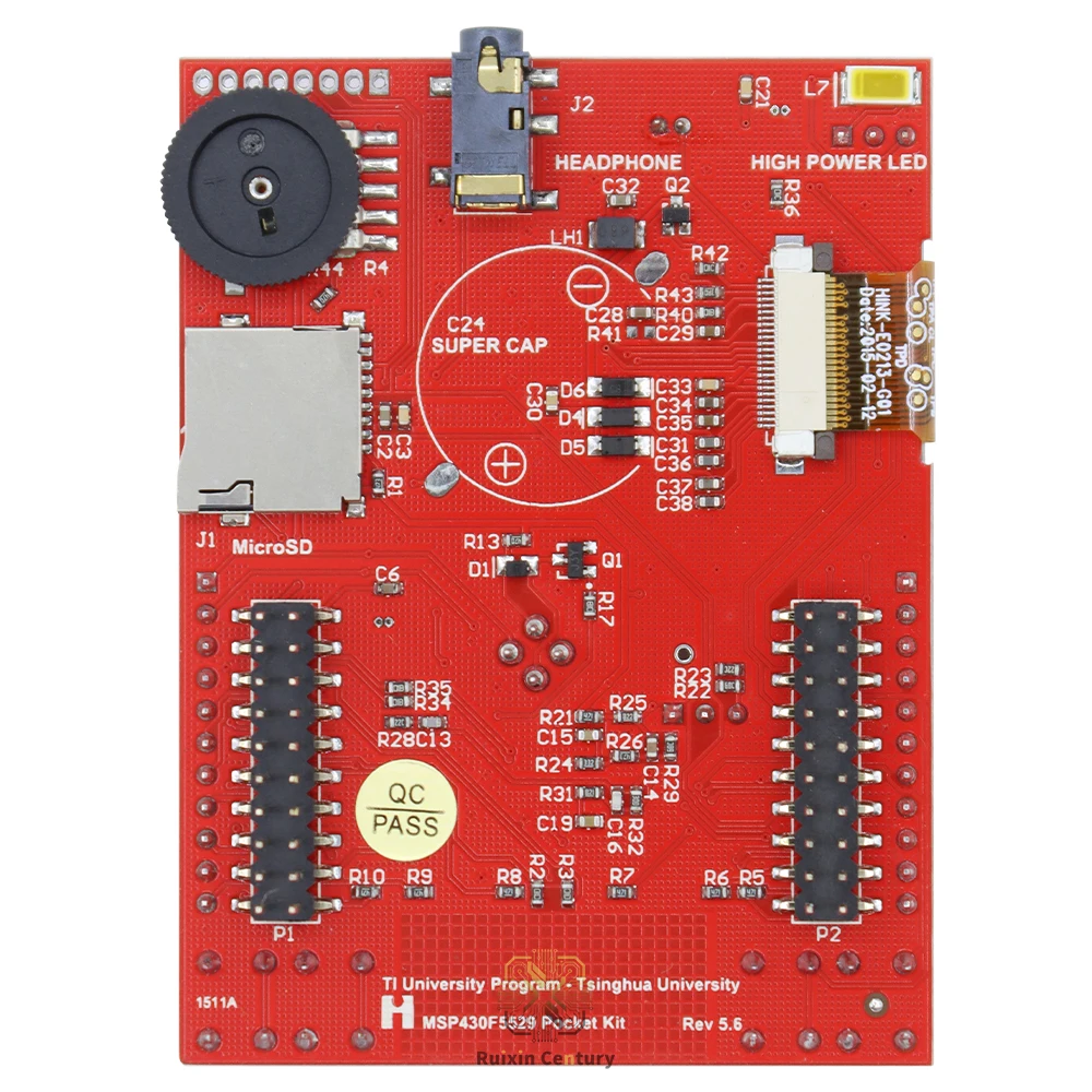 FOR TI MSP430F5529 Pocket Kit MSP-EXP430F5529LP 16-Bit MCU 25MHz 128KB Flash 8KB RAM USB LaunchPad Board Genuine