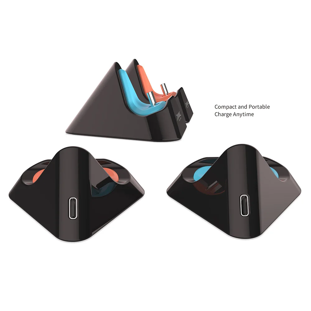 DOBE TNS-3170 Зарядная док-станция для Nintendo Switch Портативная зарядная подставка с портом зарядного устройства типа C Игровые аксессуары для NS Gamepad