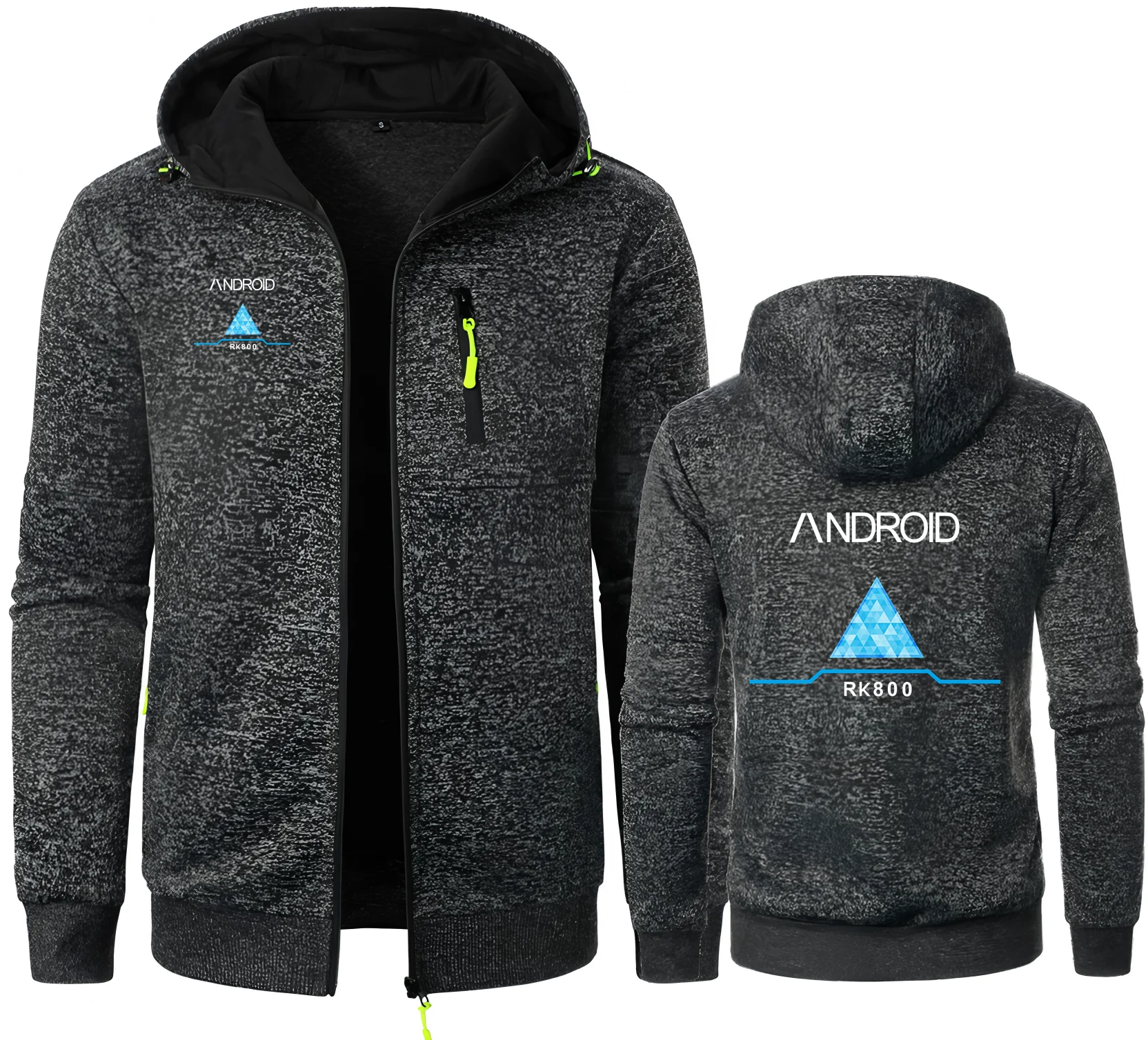 Detroit Becomes Connor Cos RK800 Hoodies Incarnated As A Human Cartoon Peripheral Detroit Become Human Jacquard Men Sweatshirts