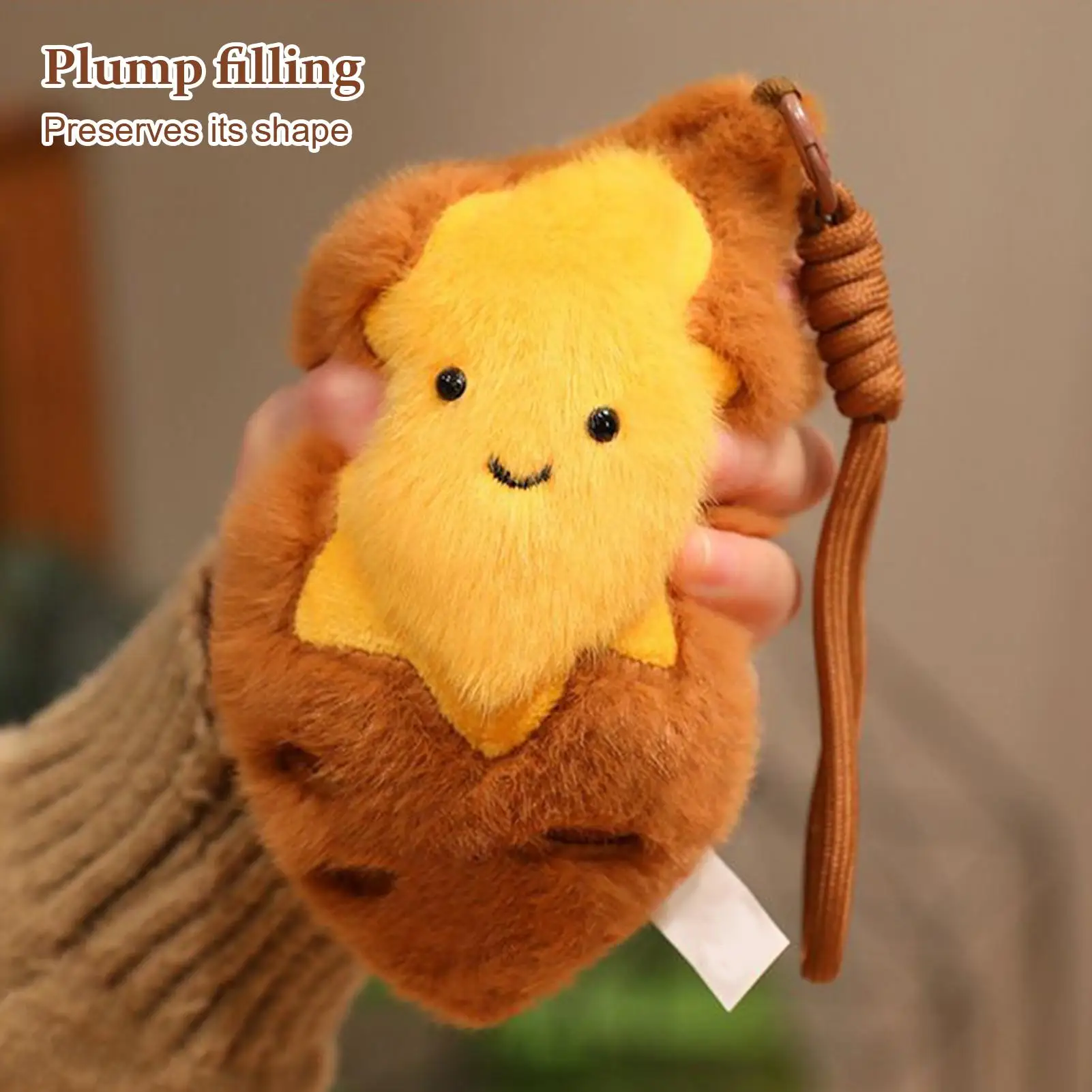 

Stuffed Doll Pendant Roasted Sweet Potato Plush Toy Stuffed Roasted Sweet Potato Figurines For Women Men Kid Boys Girls Living